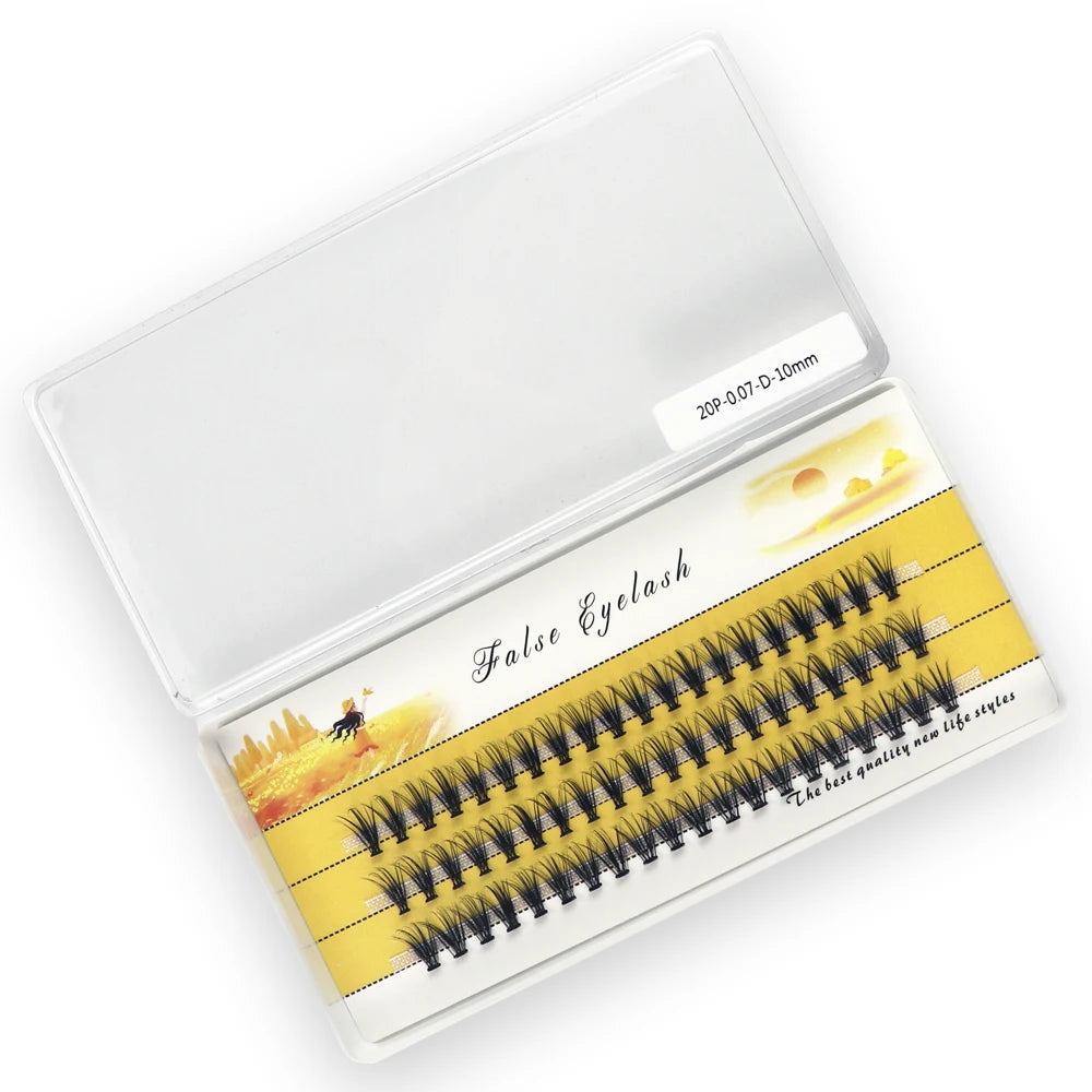 20D/30D/40D Mink False Eyelashes 1/box 60 bundles Eyelash