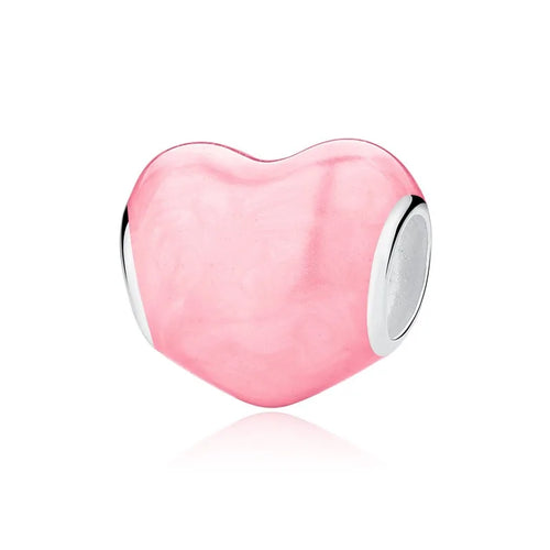 Pink Charms Murano Glass Beads