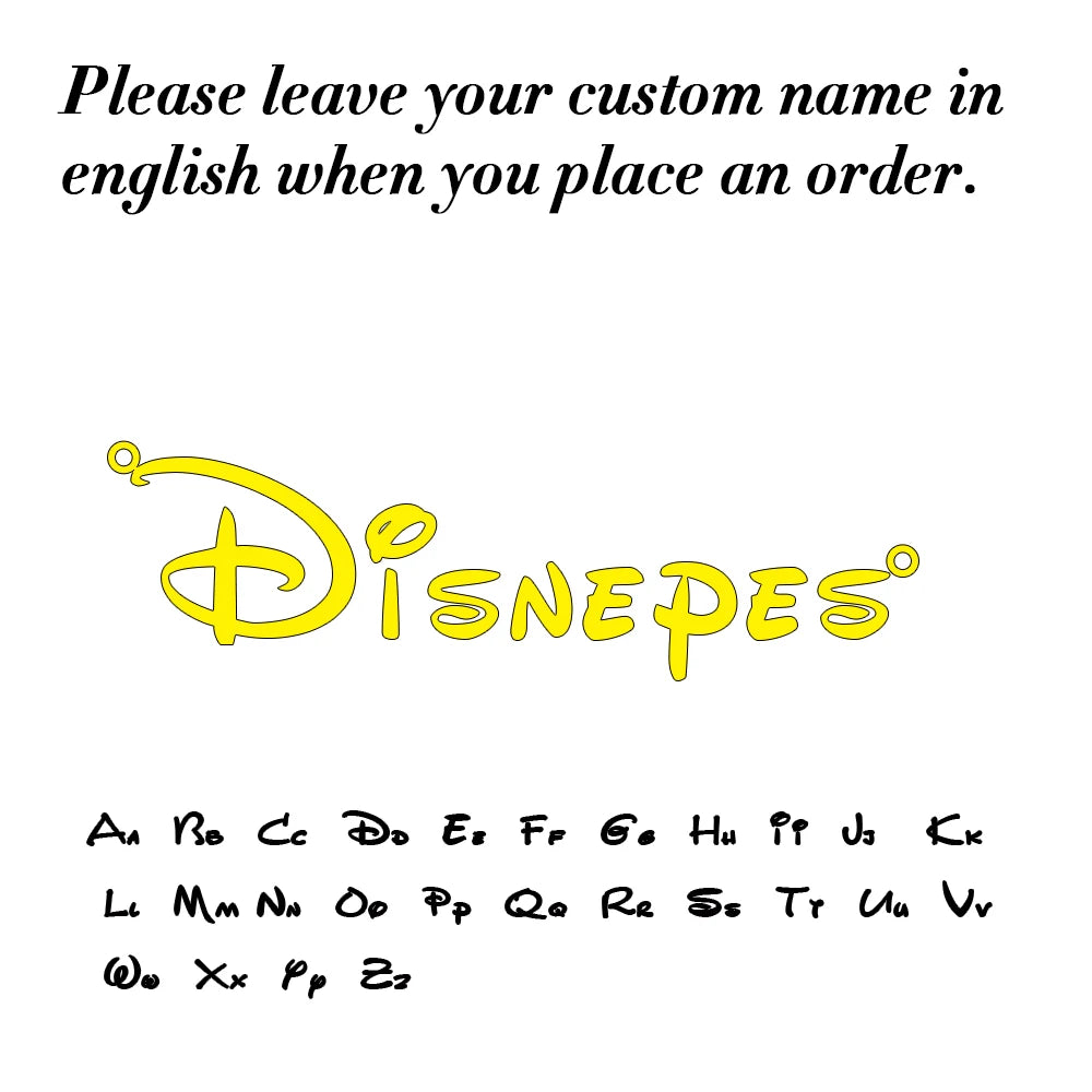 Custom Name Necklace for Women Personalized Cursive Letter Pendant