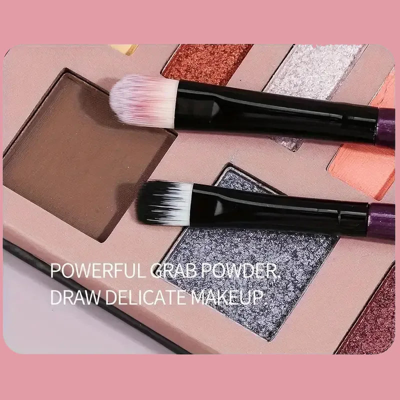 Ensemble de 20 pinceaux de maquillage doux et moelleux