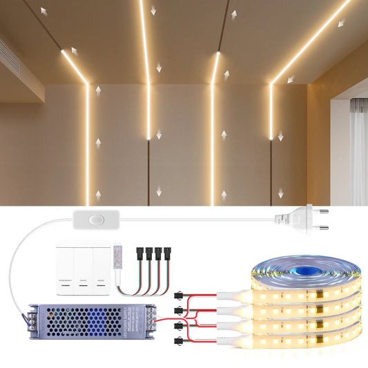 Pixel Addressable Horse Race LED Strip Light DC 24V Running Water Flowing Tape Lamp Decor