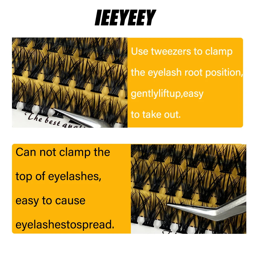 20D/30D/40D Mink False Eyelashes 1/box 60 bundles Eyelash