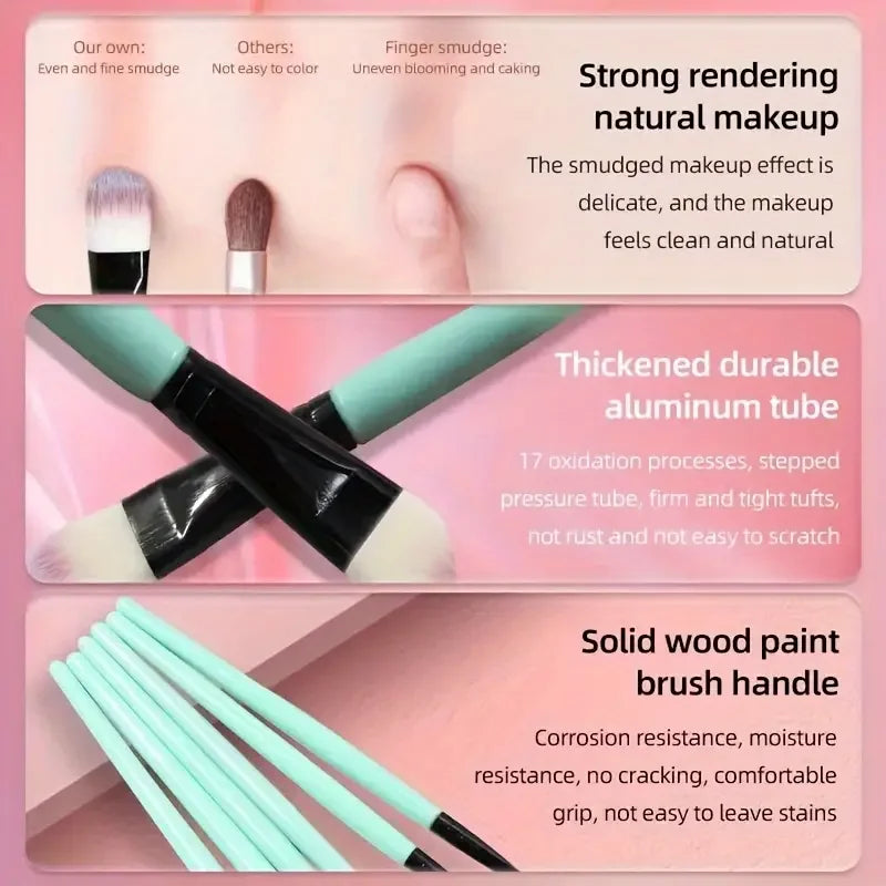 Ensemble de 20 pinceaux de maquillage doux et moelleux