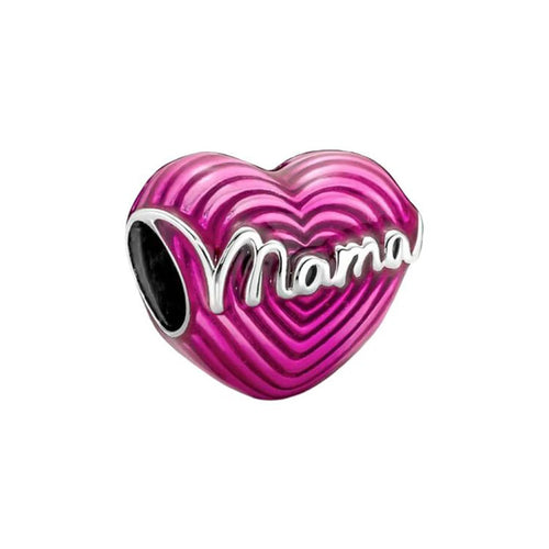 Pink Charms Murano Glass Beads