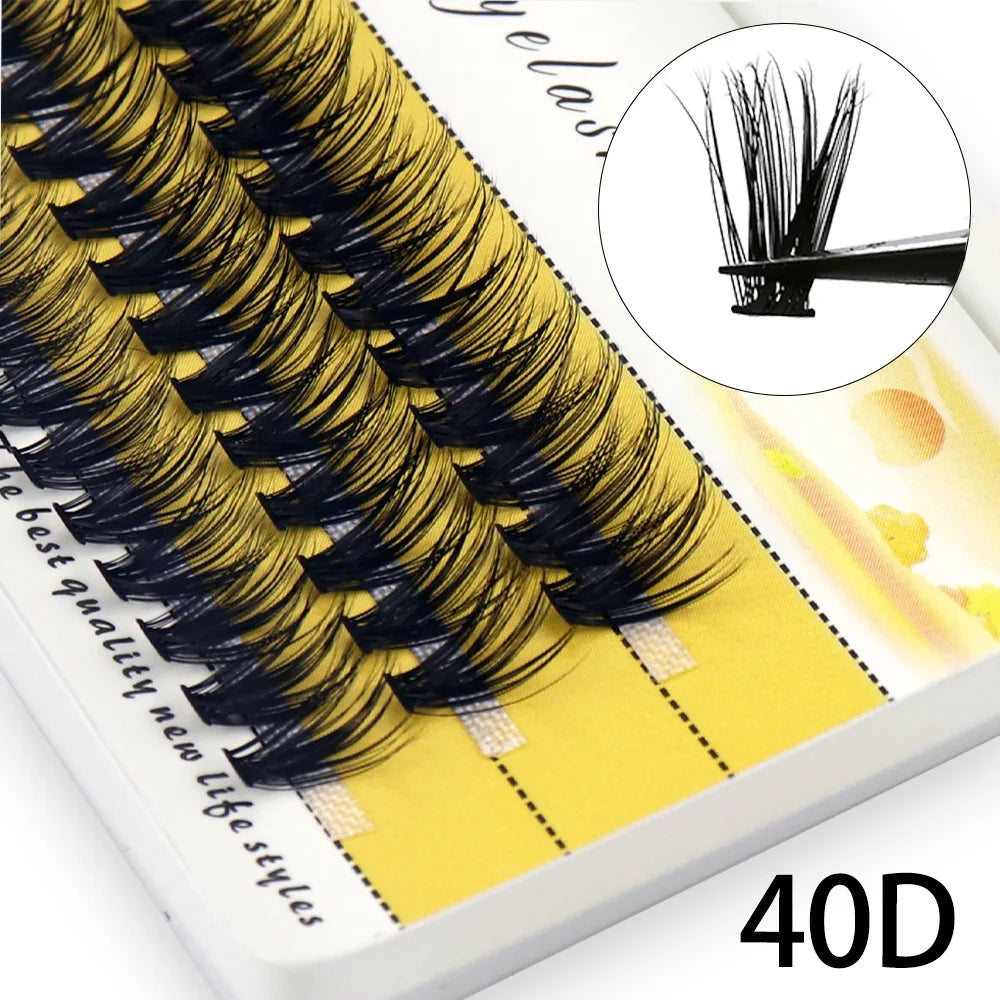 20D/30D/40D Mink False Eyelashes 1/box 60 bundles Eyelash