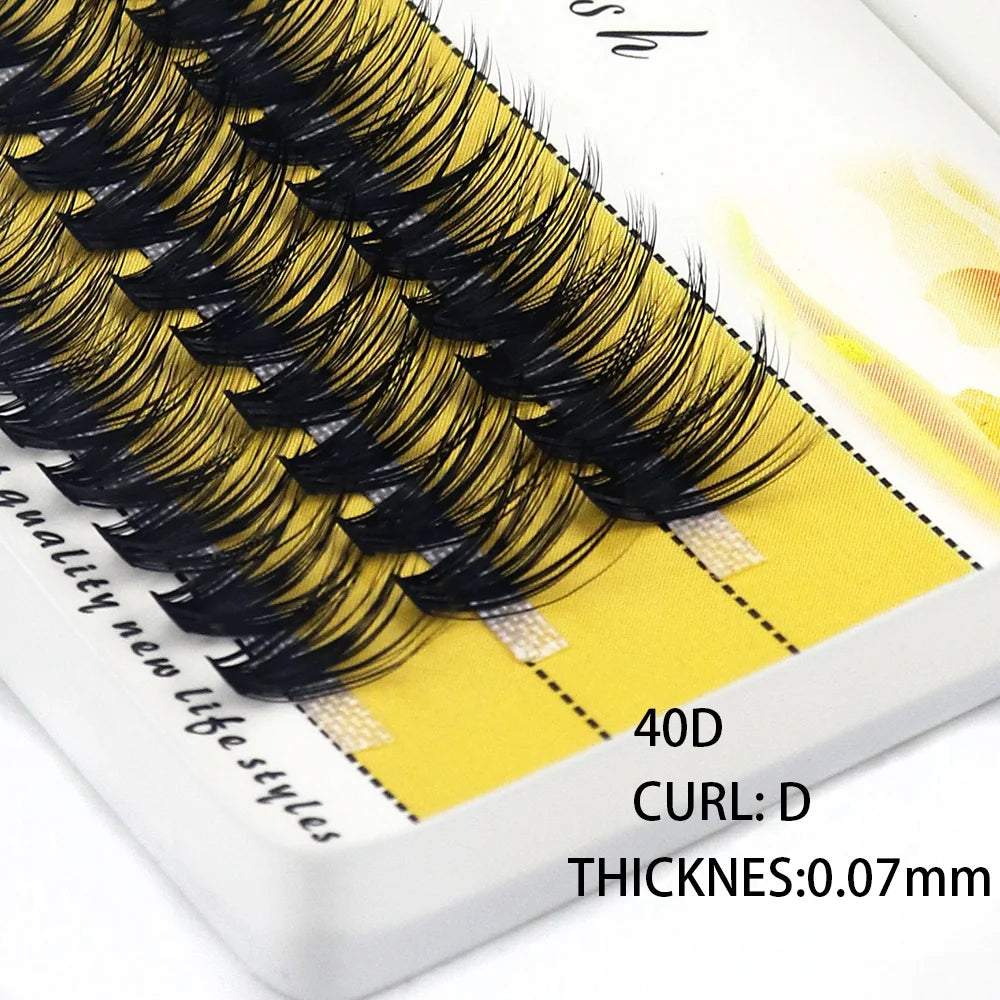 20D/30D/40D Mink False Eyelashes 1/box 60 bundles Eyelash