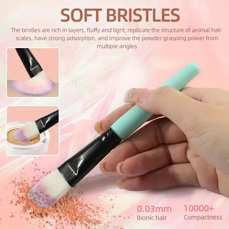 Ensemble de 20 pinceaux de maquillage doux et moelleux