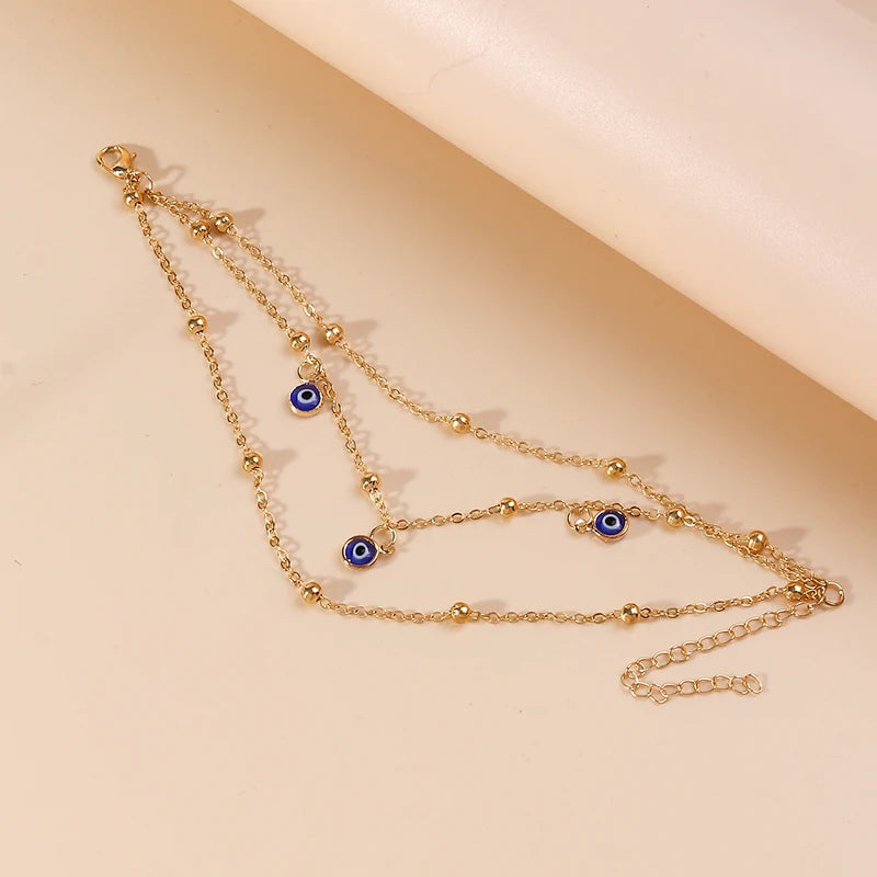Bohemian Eyes Anklet