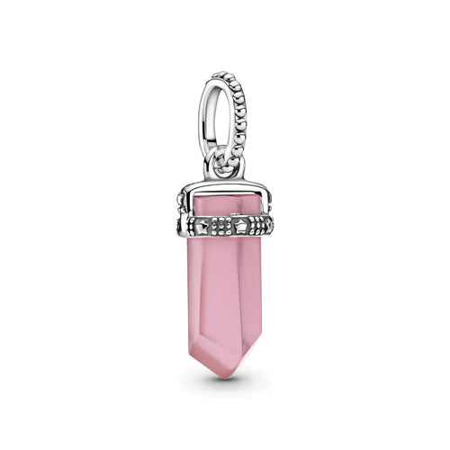 Pink Charms Murano Glass Beads