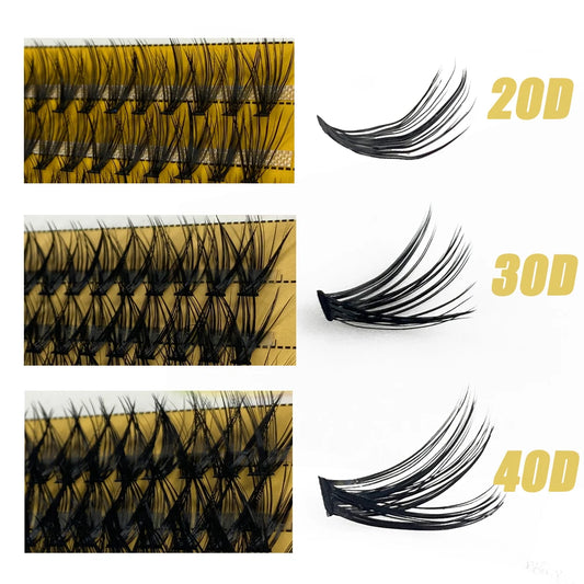20D/30D/40D Mink False Eyelashes 1/box 60 bundles Eyelash