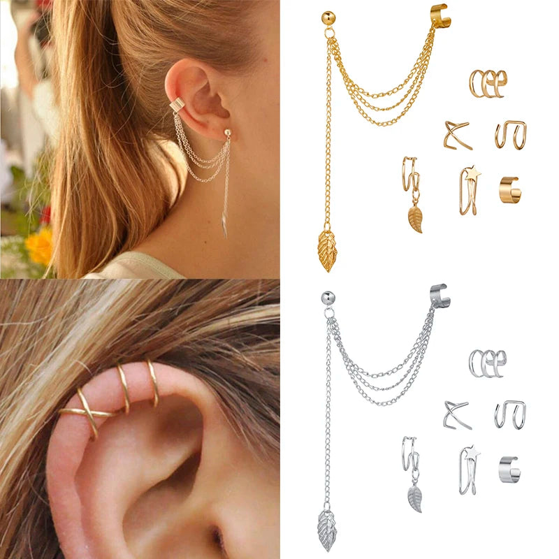 Non-Piercing Ear Clip Earrings