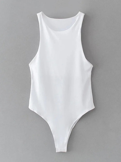 solid sexy bodycon women bodysuits